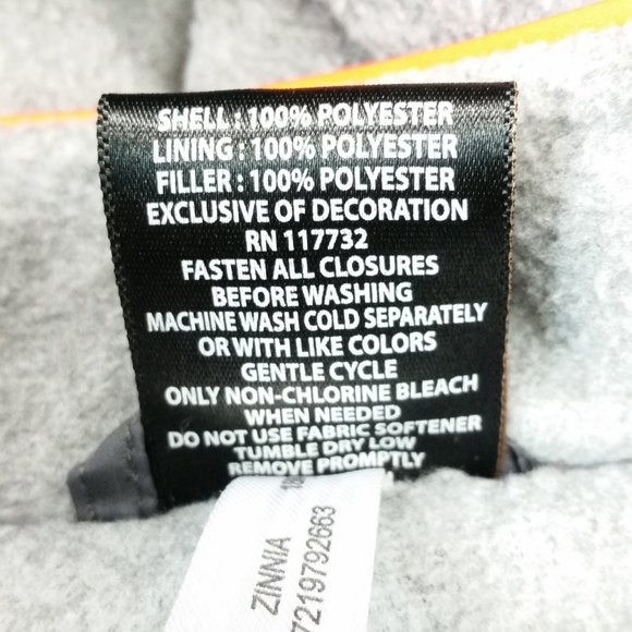 Zero Xposur Orange Jacket w/Hood  Baby/Toddler 18M - Zip Front - Front Pockets - Picture 5 of 8